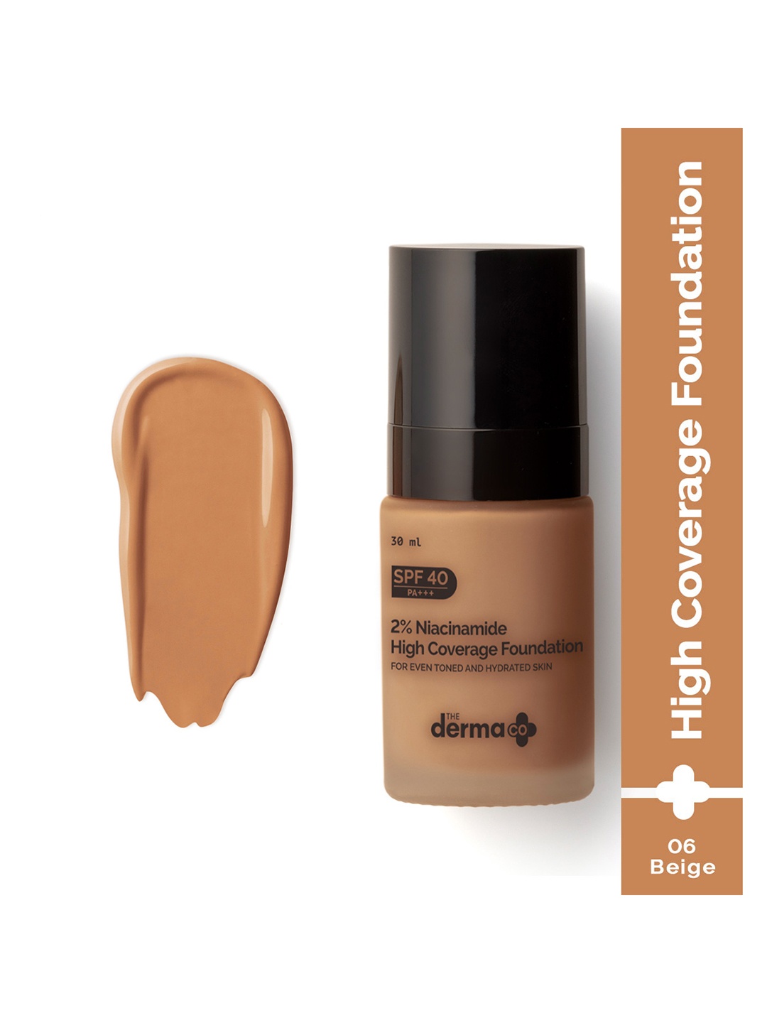 

The Derma co. 2% Niacinamide High Coverage Foundation - 30ml - Beige 06