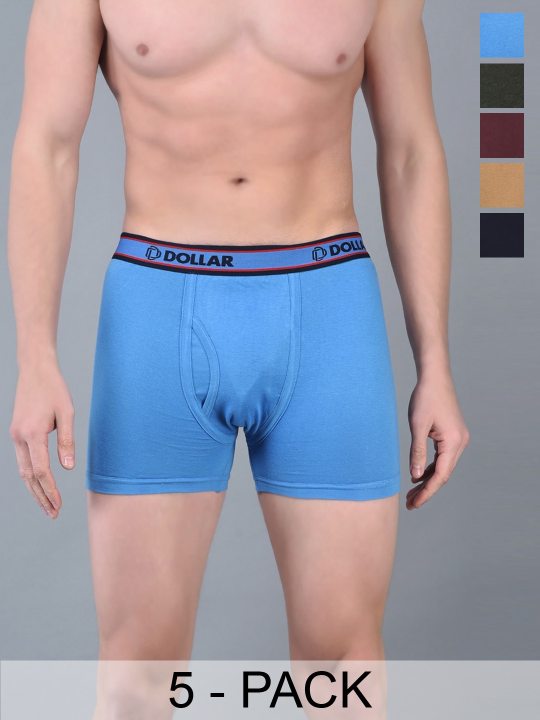 

Dollar Bigboss Assorted Cotton Interlock Trunks MBTR-03-LONG-PO1-CO7-S24