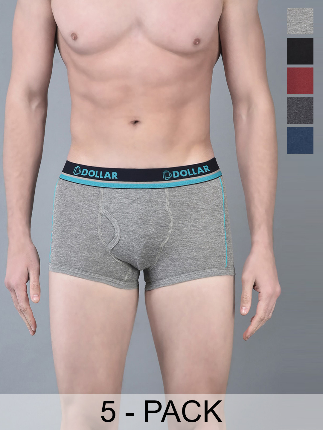 

Dollar Bigboss Assorted Cotton Breathable Trunk MBTR-12-GLOTRNK-PO1-CO4-S24