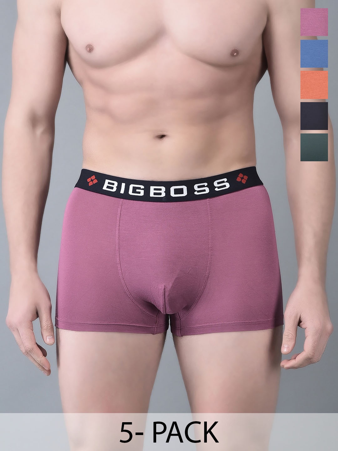 

Dollar Bigboss Assorted Micro Modal Trunk-MBTR-13-TRNDPLN-PO1-CO2-S24