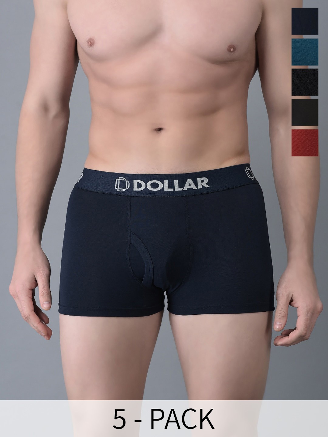 

Dollar Bigboss Assorted Cotton Breathable Trunk MBTR-16-FLXTRNK-PO1-CO3-S24
