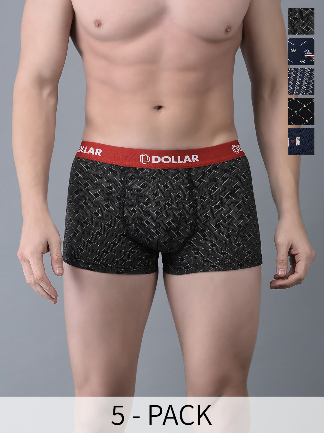 

Dollar Bigboss Assorted Cotton Trunks MBTR-15-MDRNTRNK-PO1-CO1-S24