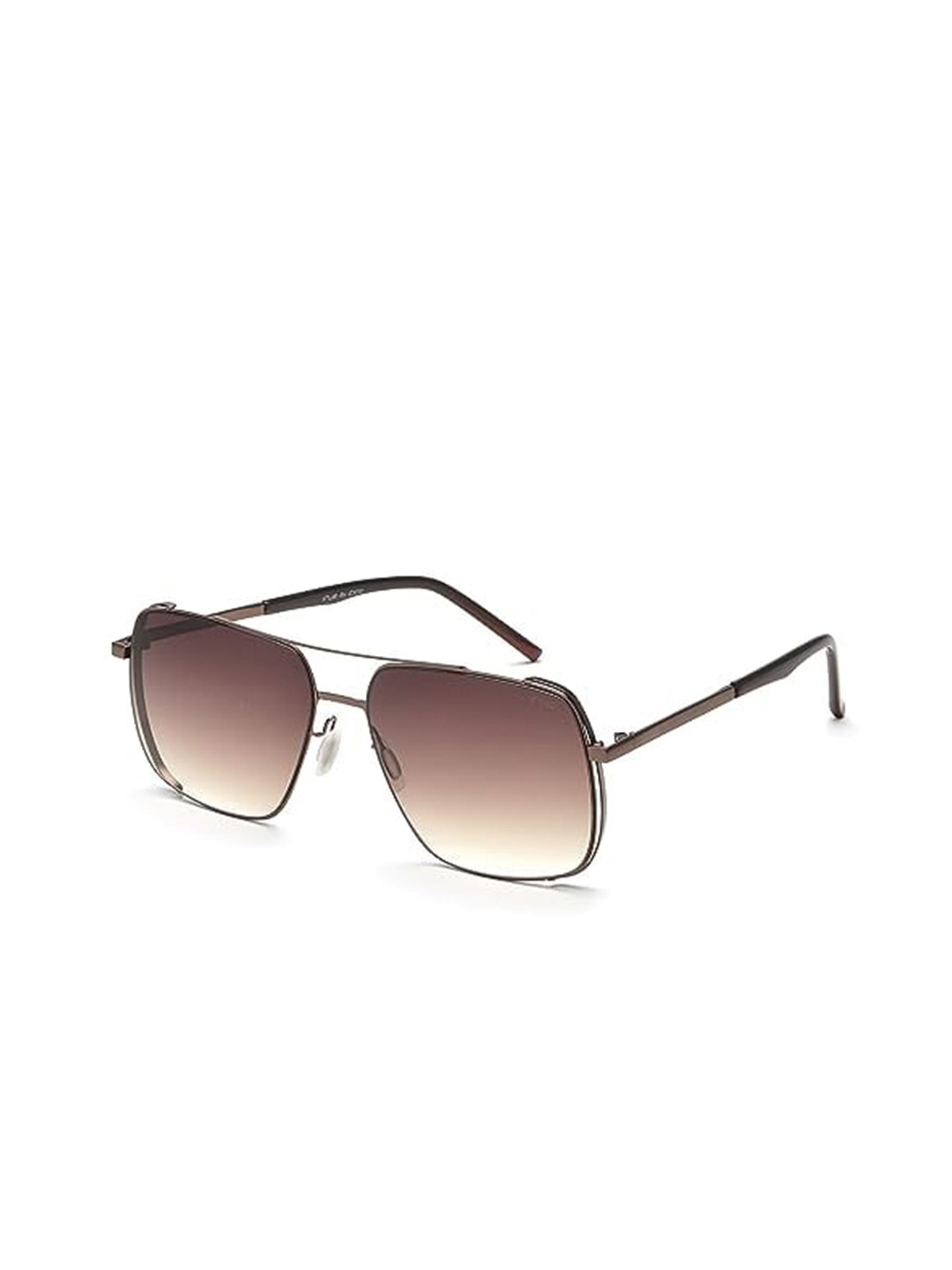 

irus Men Square Sunglasses With UV Protected Lens IRUS_IRS1090C3SG, Brown