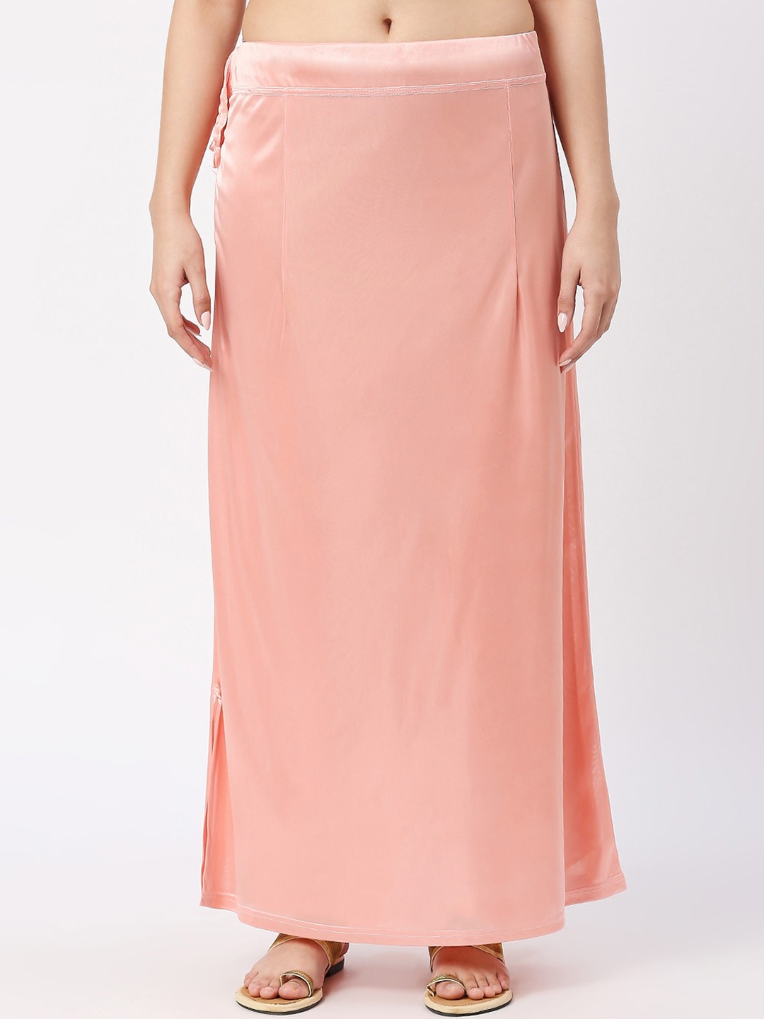 

FEMMIBELLA Satin Saree Shapewear, Pink