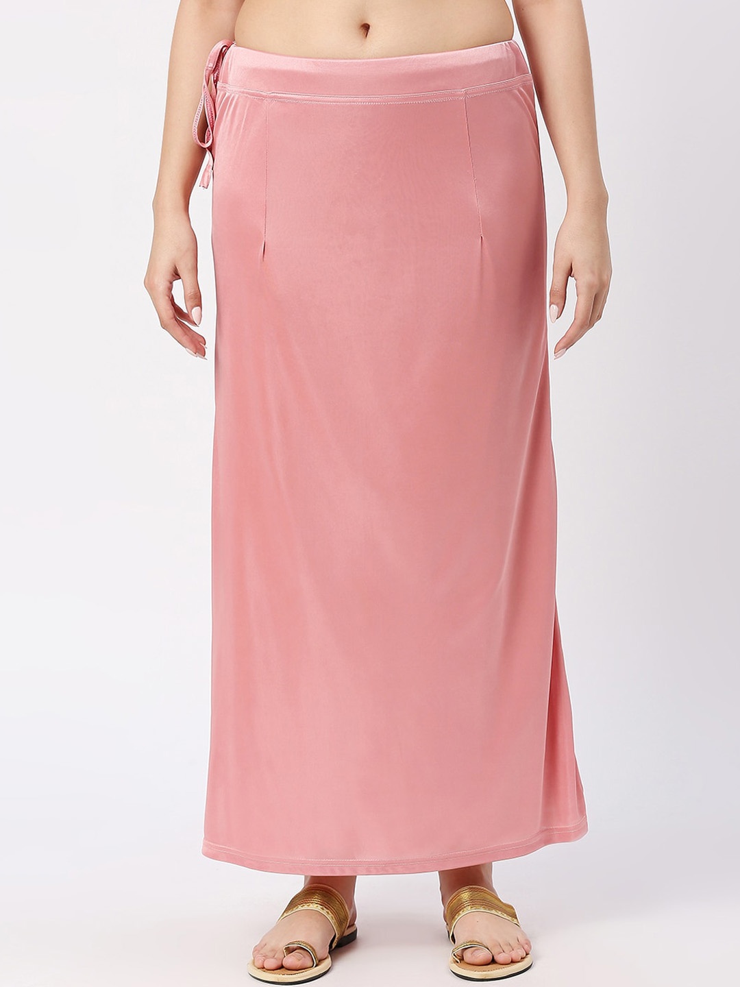 

FEMMIBELLA Satin Saree Shapewear, Pink