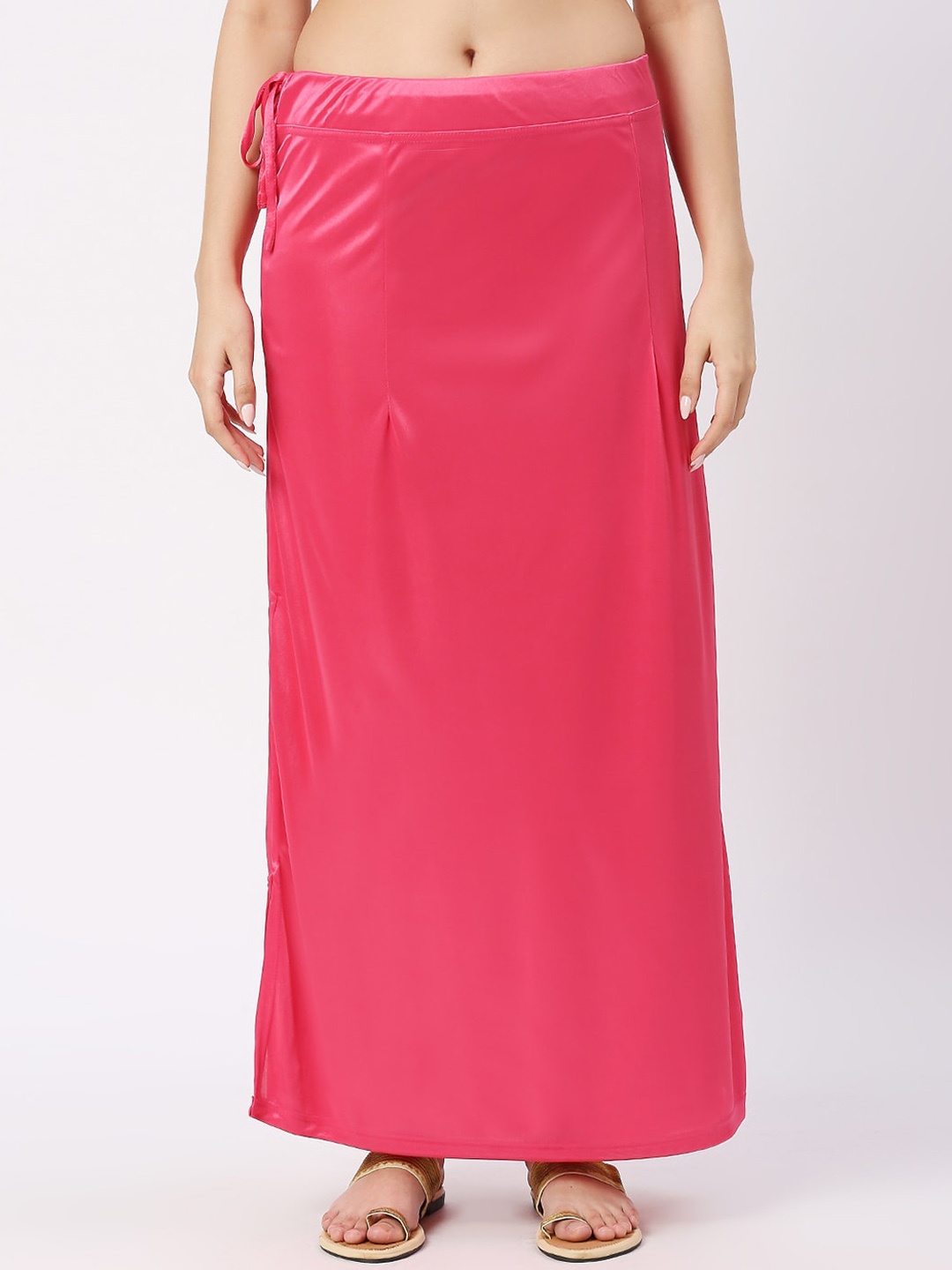 

FEMMIBELLA Satin Saree Shapewear, Pink