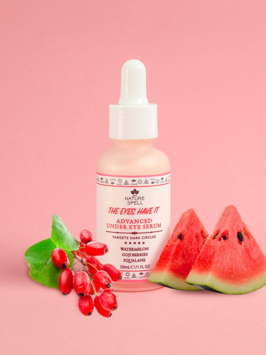 

Nature Spell The Eyes Have It Advanced Under Eye Serum - 30ml, Transparent