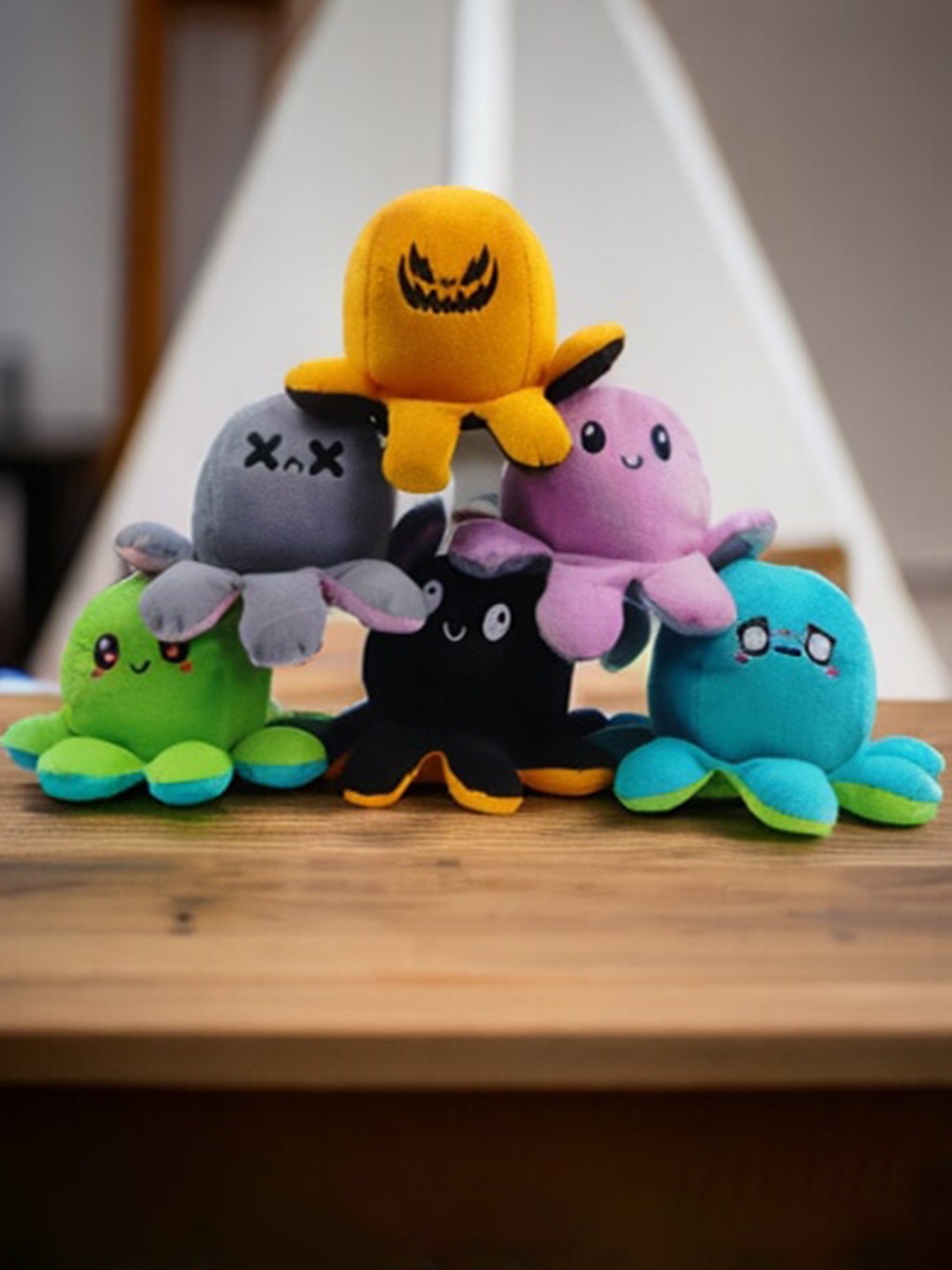 

CareDone Reversible Octopus Soft Toys, Purple