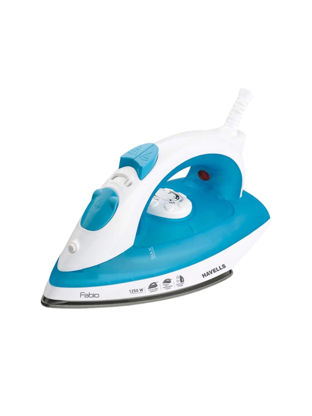 

Havells Fabio Blue Steam Iron 1250W