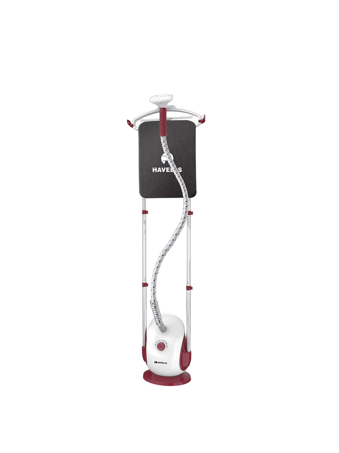 

Havells Steamo Red 1800W 45 Mins Continuous Steaming 6 Level Garment Steamer