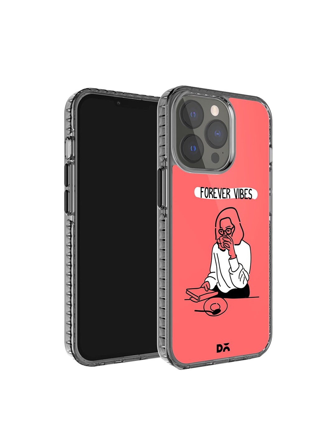 DailyObjects Printed iPhone 15 Pro Super Slim Back Case, Red
