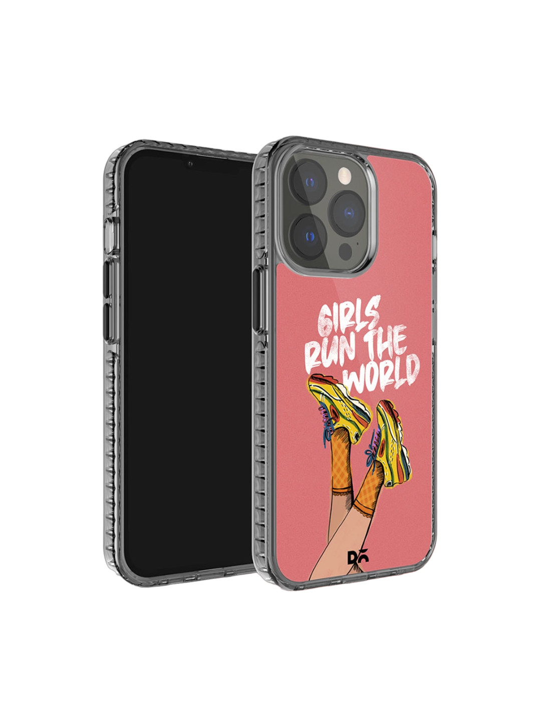 

DailyObjects Typography Printed iPhone 15 Pro Super Slim Back Case, Pink