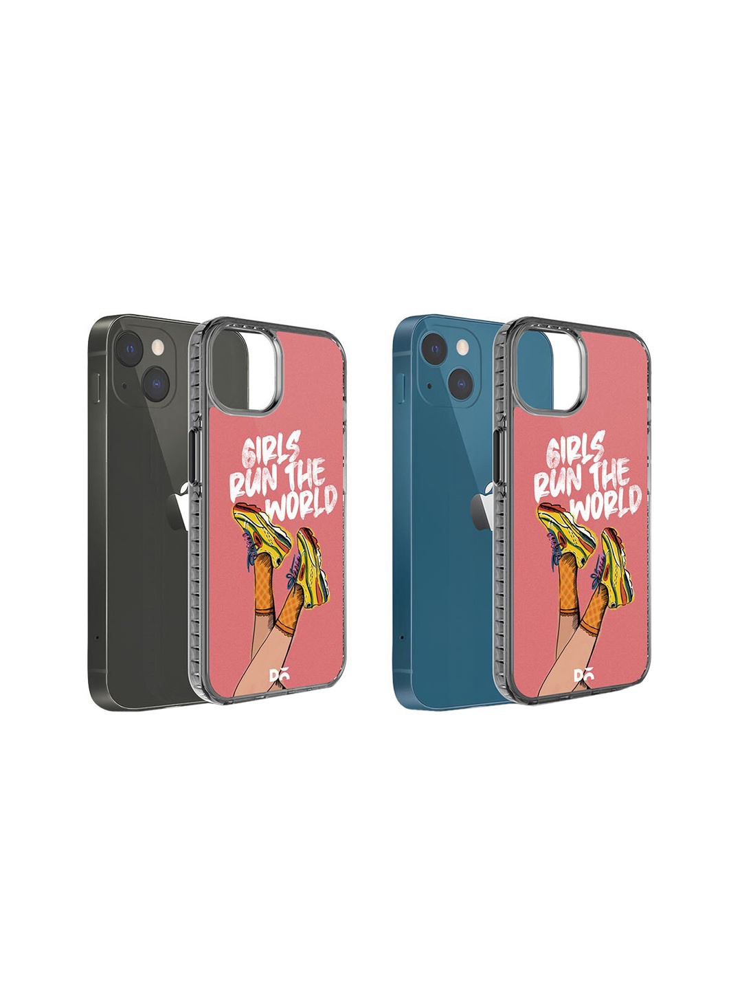 

DailyObjects Graphic Printed iPhone 15 Super Slim Back Case, Pink