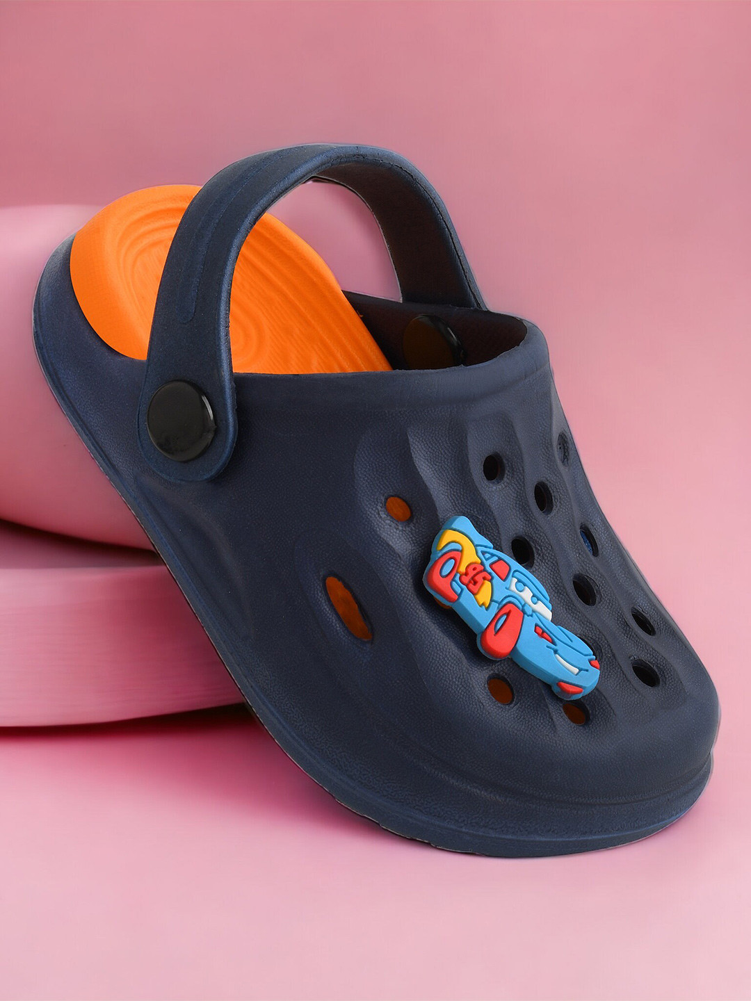 

BAESD Kids Self-Design Clogs, Navy blue