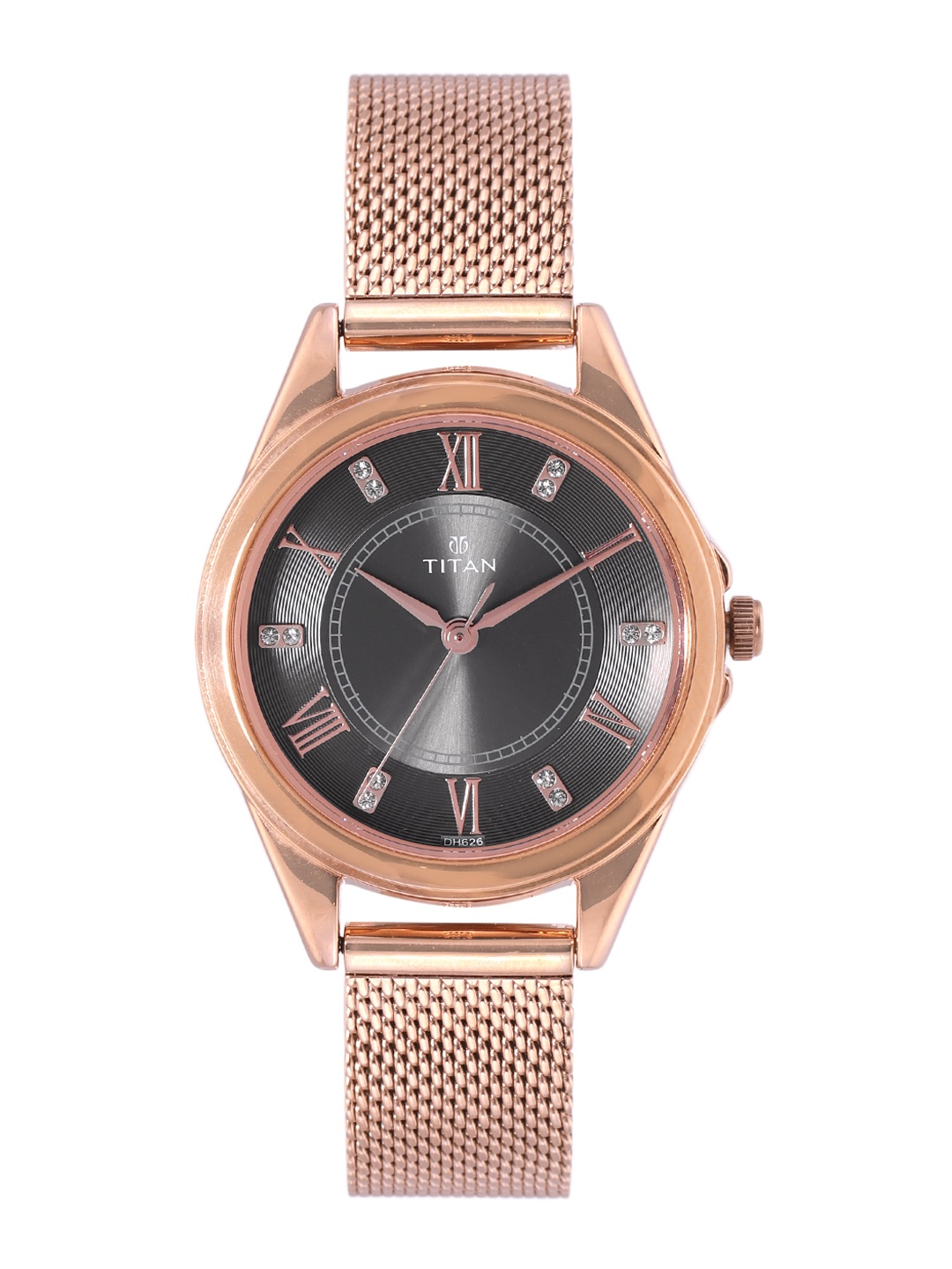 

Titan Women Bracelet Style Straps Analogue Watch 2565WM01, Grey