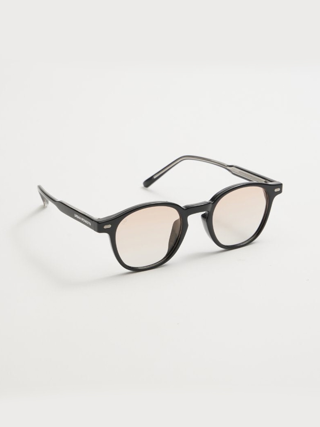 

Urban Monkey Unisex Round Sunglasses with UV Protected Lens-A2236-C2, Black