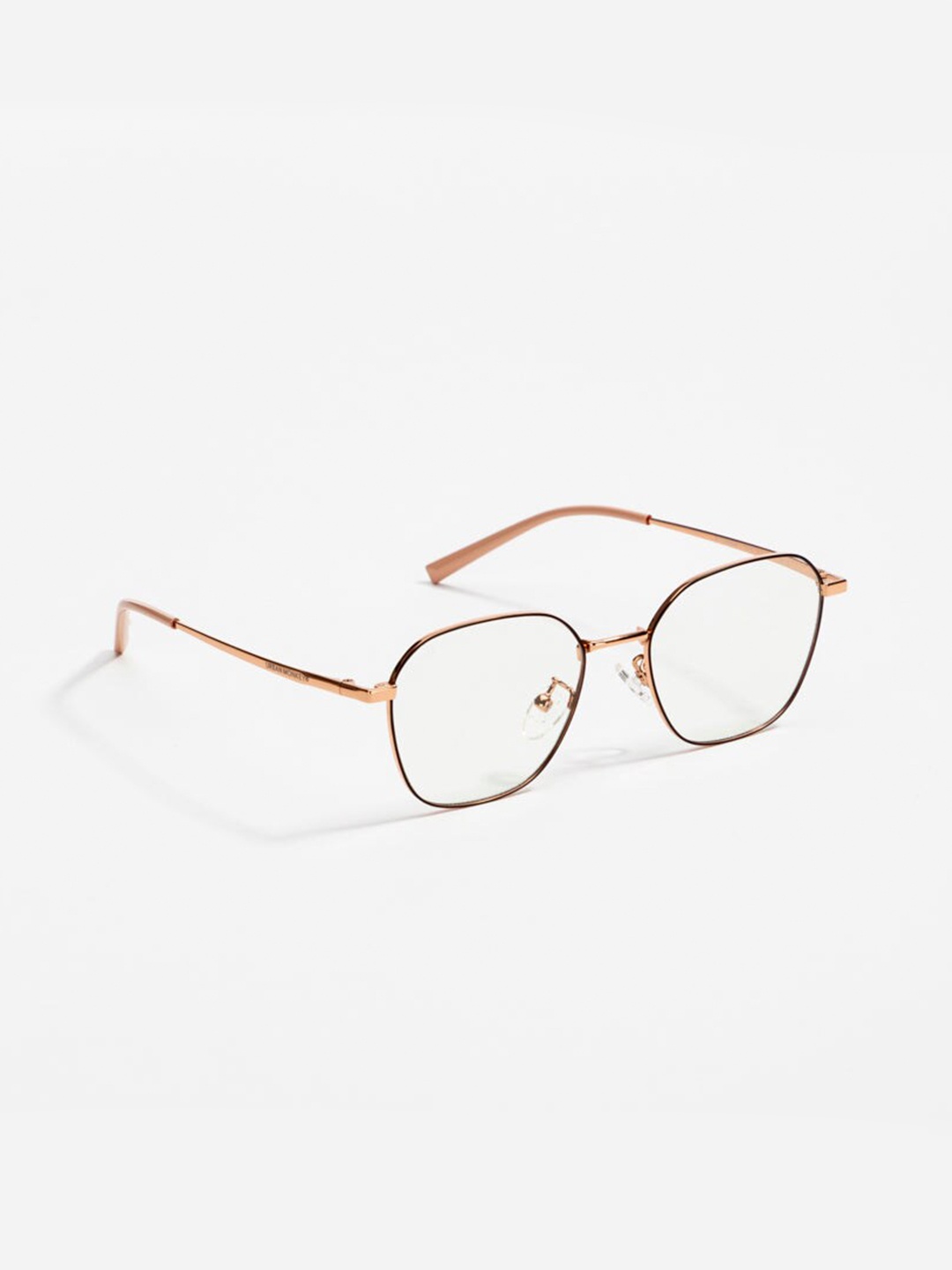 

Urban Monkey Unisex Square Sunglasses With UV Protected Lens, Transparent
