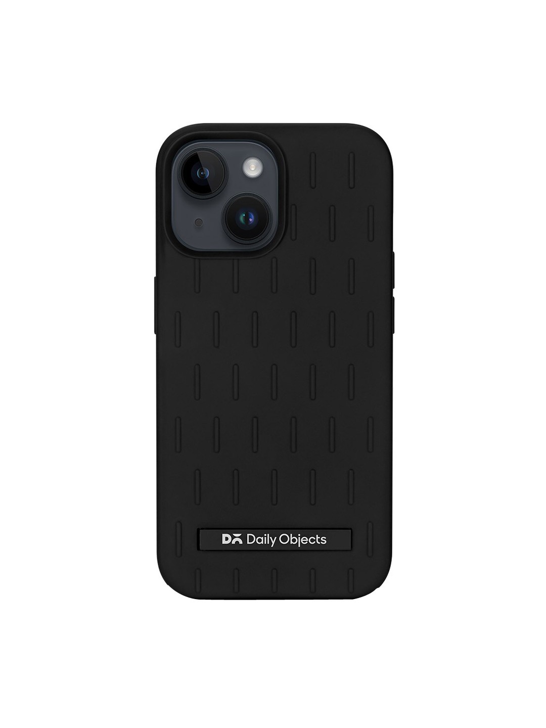 

DailyObjects Apple iPhone 14 Back Case Cover With Stand, Black