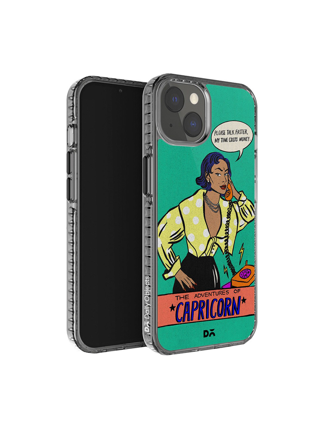 

DailyObjects Printed iPhone 14 Plus Super Slim Back Case, Green