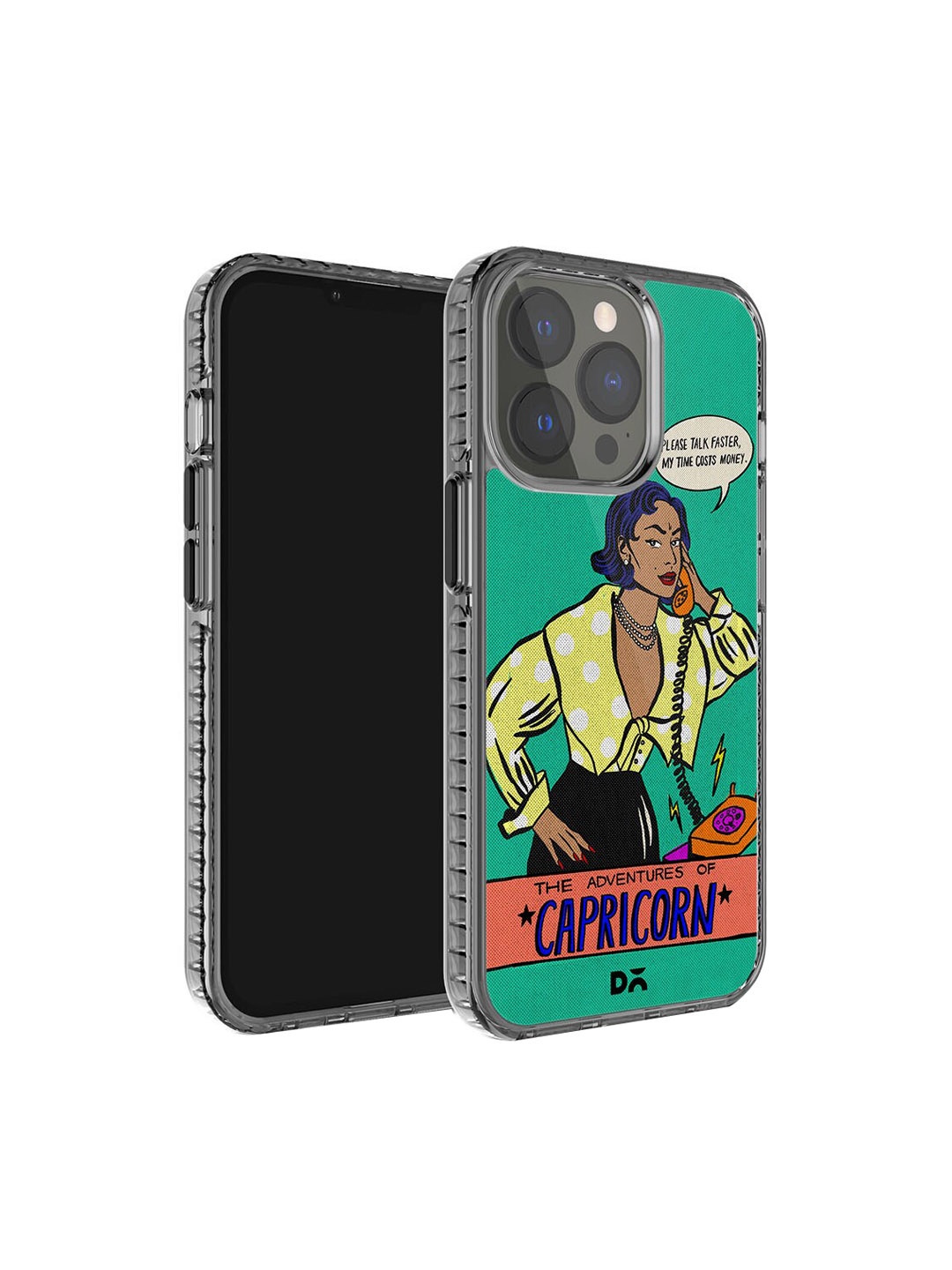 DailyObjects Printed Impact Resistant iPhone 15 Pro Super Slim Back Case, Green