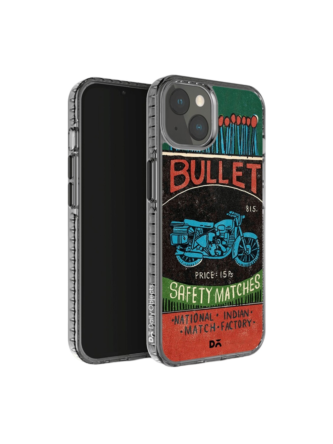 

DailyObjects Typography Printed iPhone 14 Super Slim Back Case, Red
