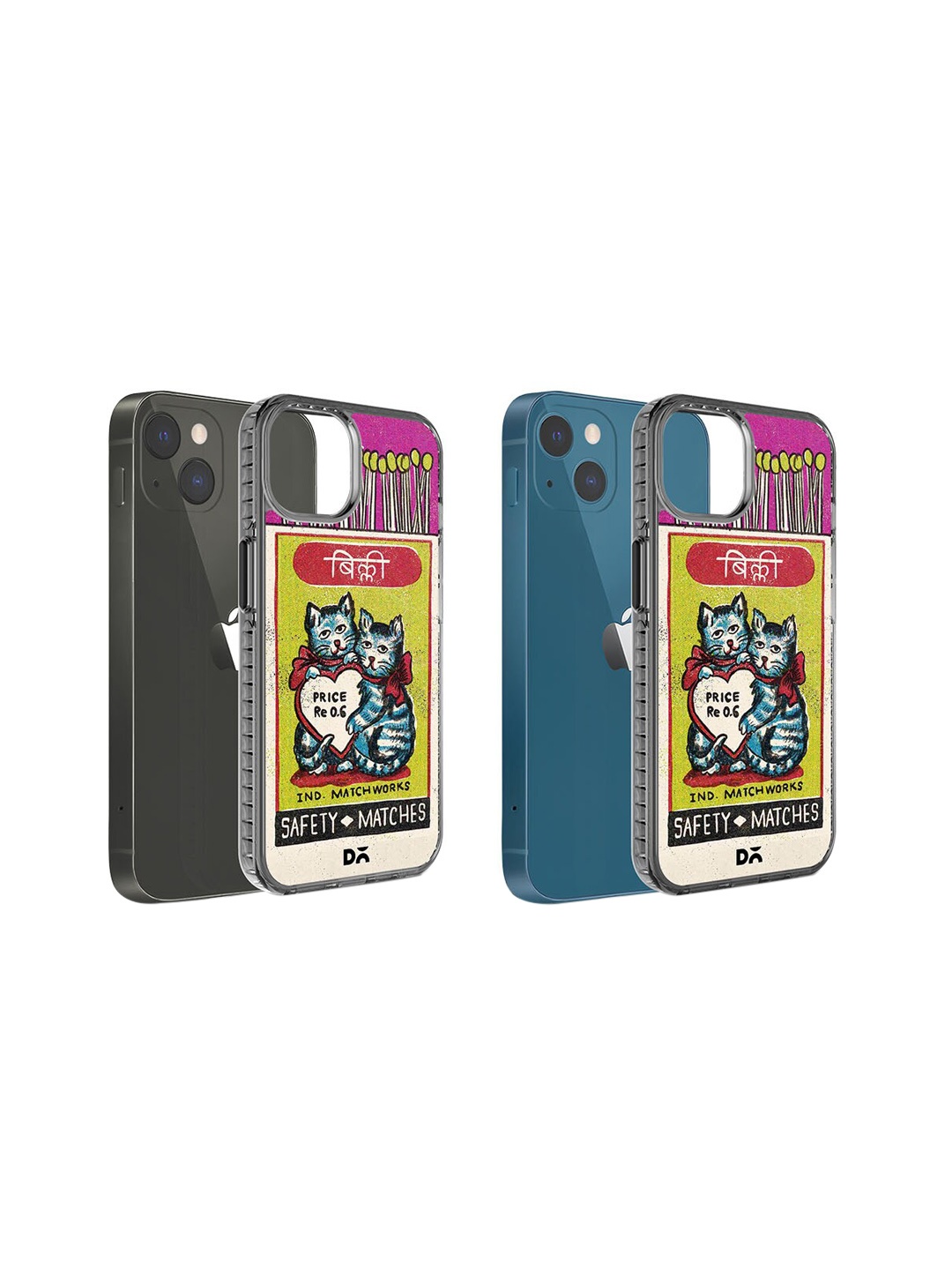 

DailyObjects Printed iPhone 15 Super Slim Back Case, Yellow