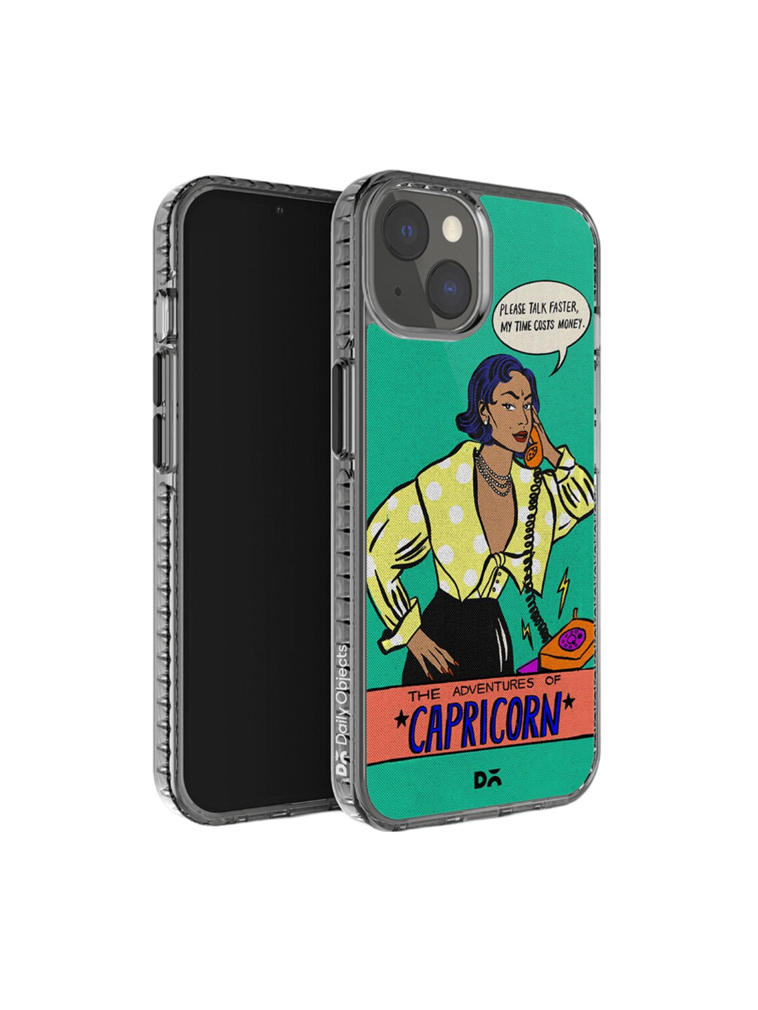 

DailyObjects Printed iPhone 14 Back Case, Green