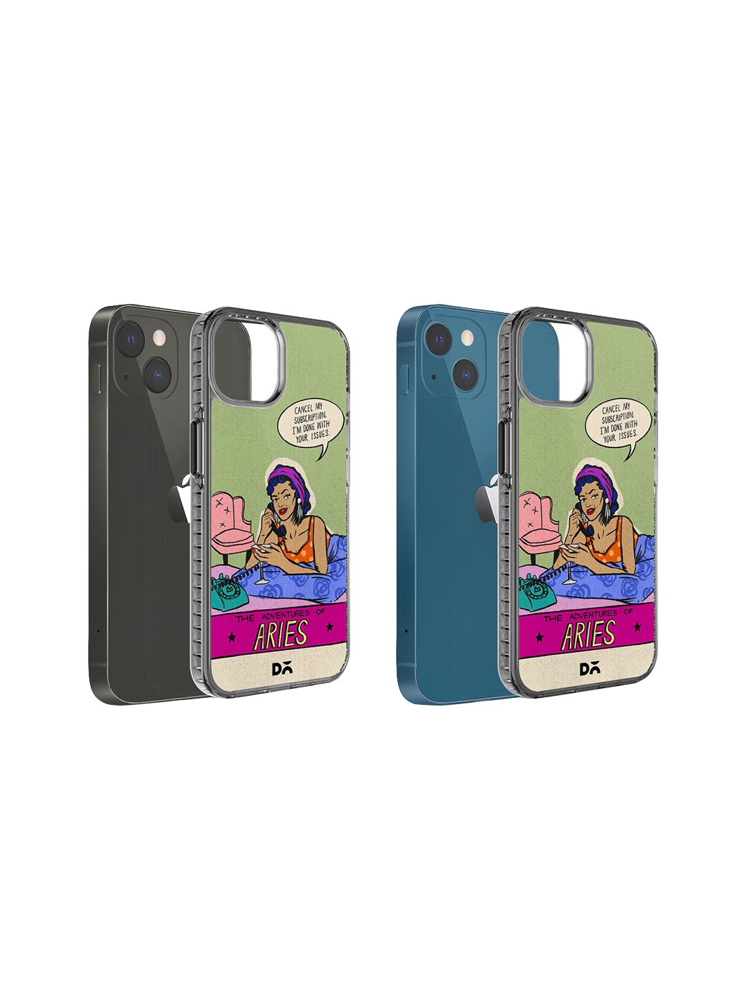 

DailyObjects Printed iPhone 15 Plus Super Slim Back Case, Green