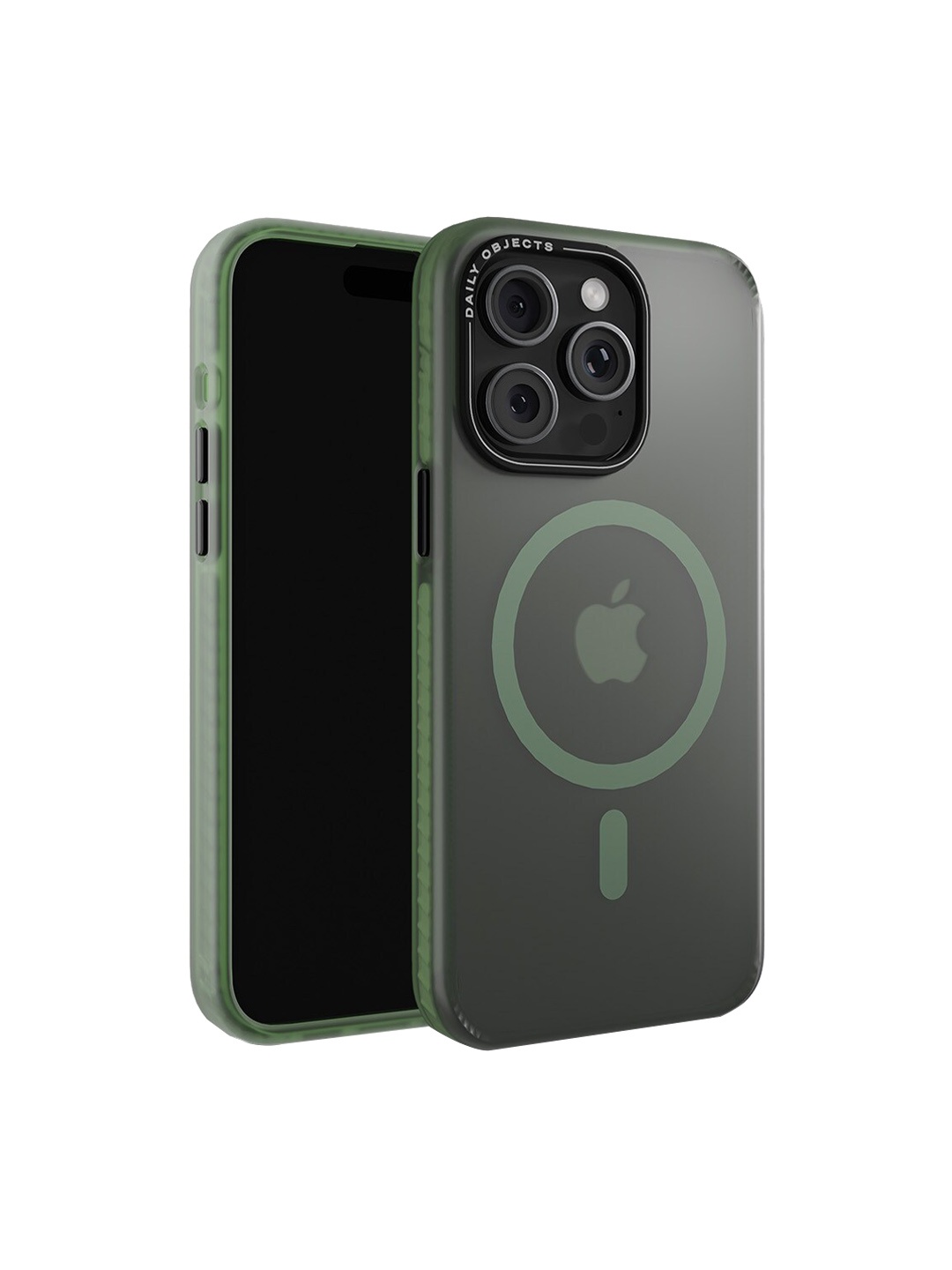 

DailyObjects Nimbus MagSafe iPhone 15 Pro Phone Case Cover, Green