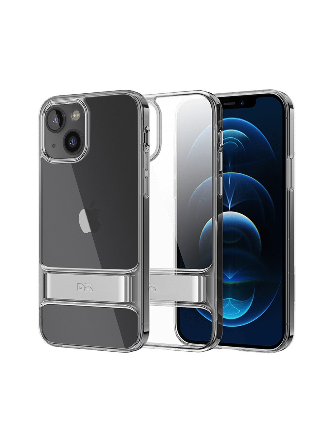 

DailyObjects Sidekick iPhone 14 Mobile Cover, Silver