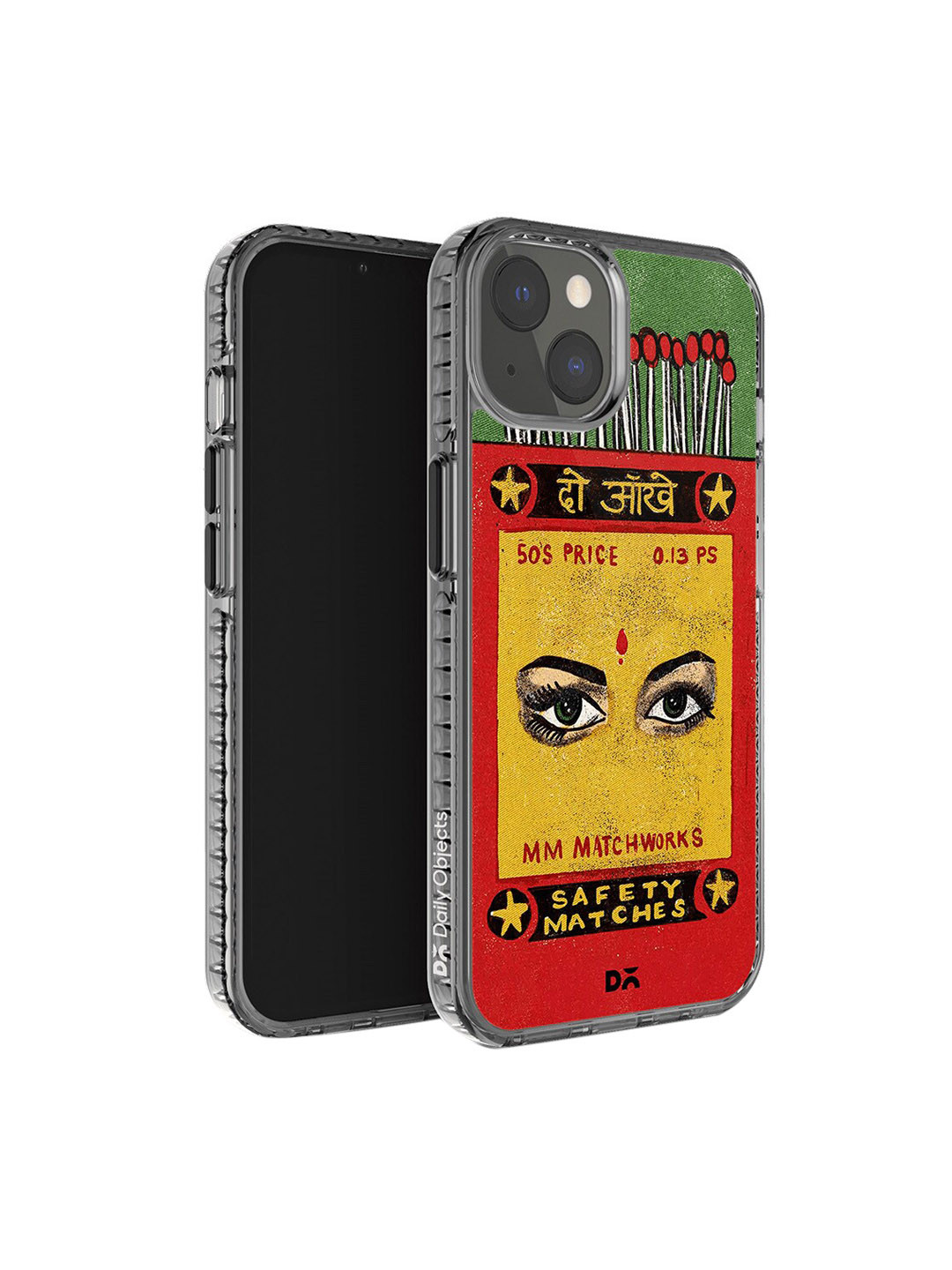 

DailyObjects Printed Impact Resistant iPhone 14 Case Cover, Yellow