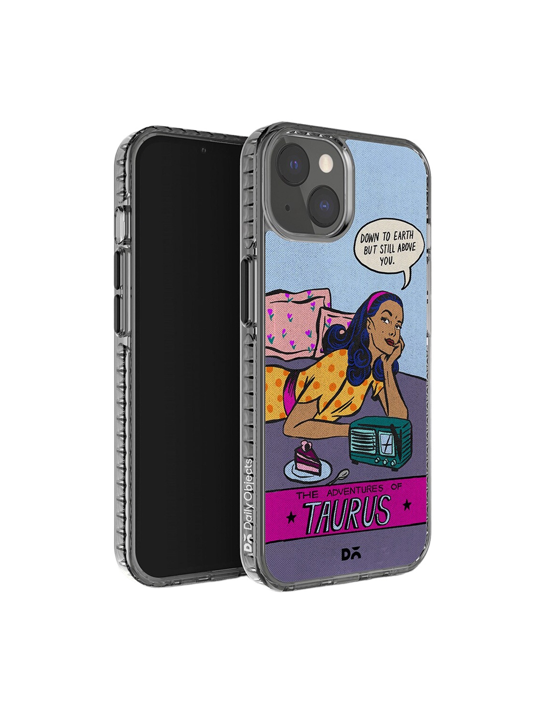 

DailyObjects Taurus Stride iphone 14 Pro Max Phone Case Cover, Blue
