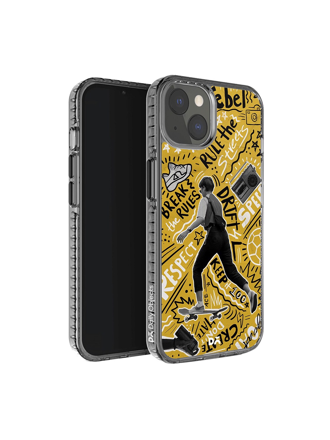 

DailyObjects Unisex Rule The Streets Stride iphone 14 Pro Max Phone Case Cover, Beige