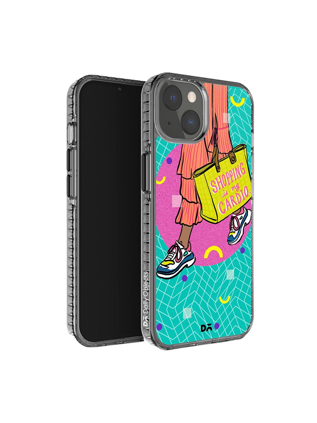 

DailyObjects Shopping Cardio iPhone 14 Plus Phone Case Cover, Blue