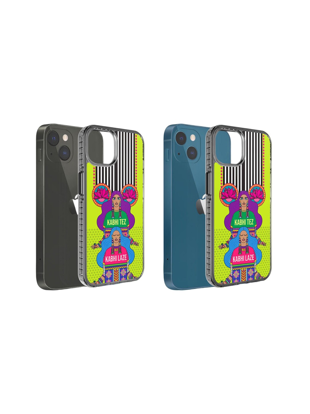

DailyObjects Graphic Printed iPhone 15 Plus Mobile Cover, Green