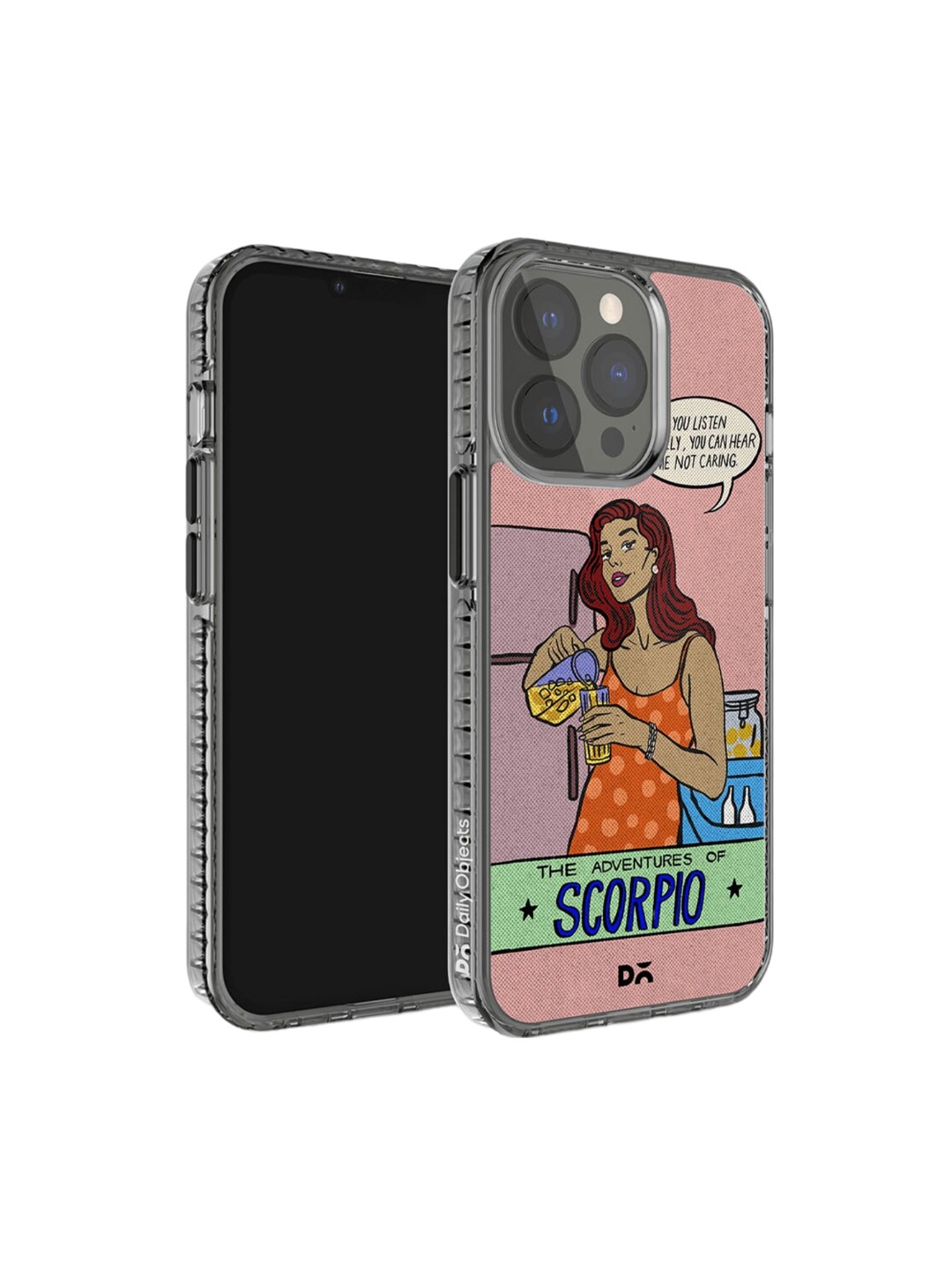 

DailyObjects iPhone 14 Pro Mobile Cover, Pink