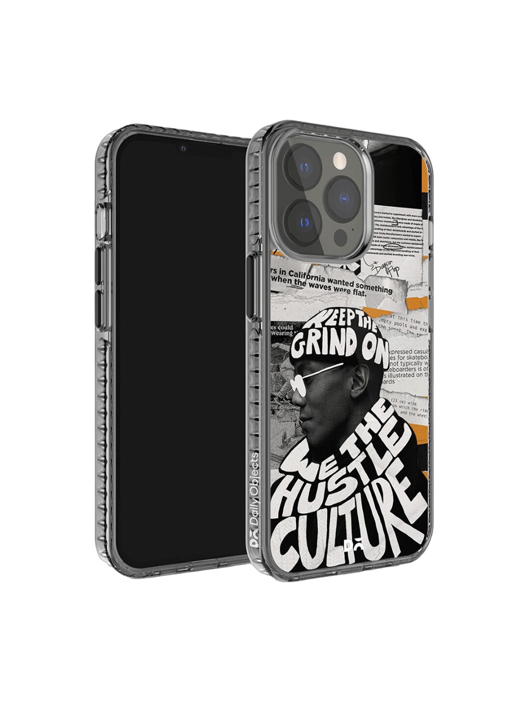 

DailyObjects Printed iPhone 14 Pro Max Mobile Cover, Off white