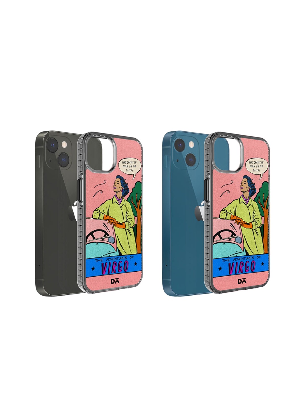

DailyObjects Printed Impact Resistant iphone 15 Pro Max Phone Case Cover, Pink