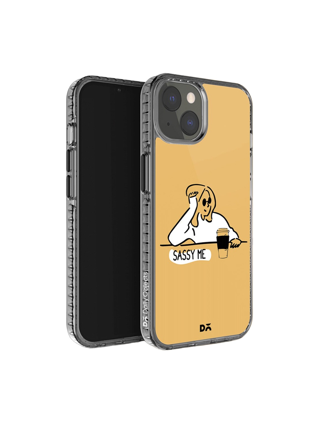 

DailyObjects Printed Nimbs Magsaf iphone 14 Plus Phone Case Cover, Brown