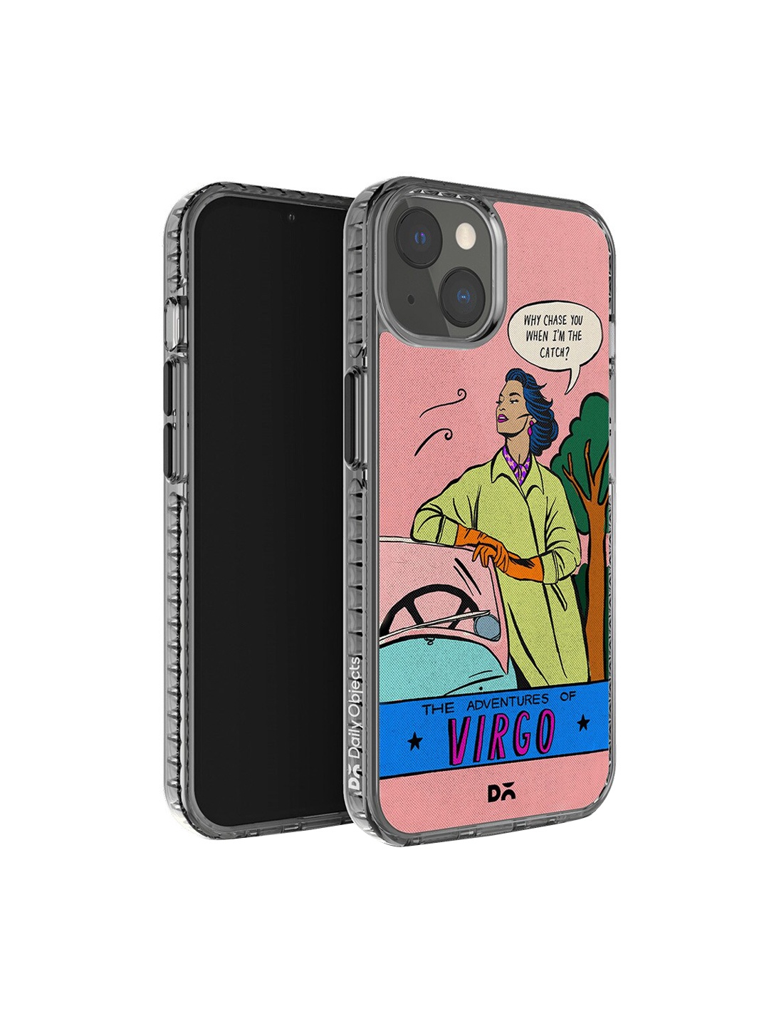 

DailyObjects Virgo Stride 2.0 iPhone 14 Plus Case Cover, Peach