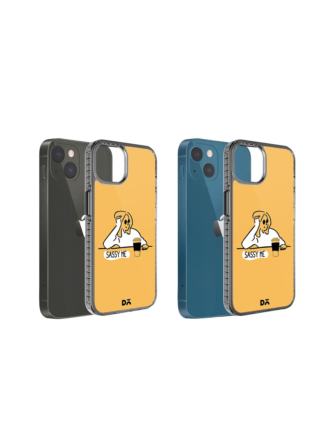 

DailyObjects Sassy Me Impact Resistant Stride 2.0 iPhone 15 Plus Case Cover, Mustard