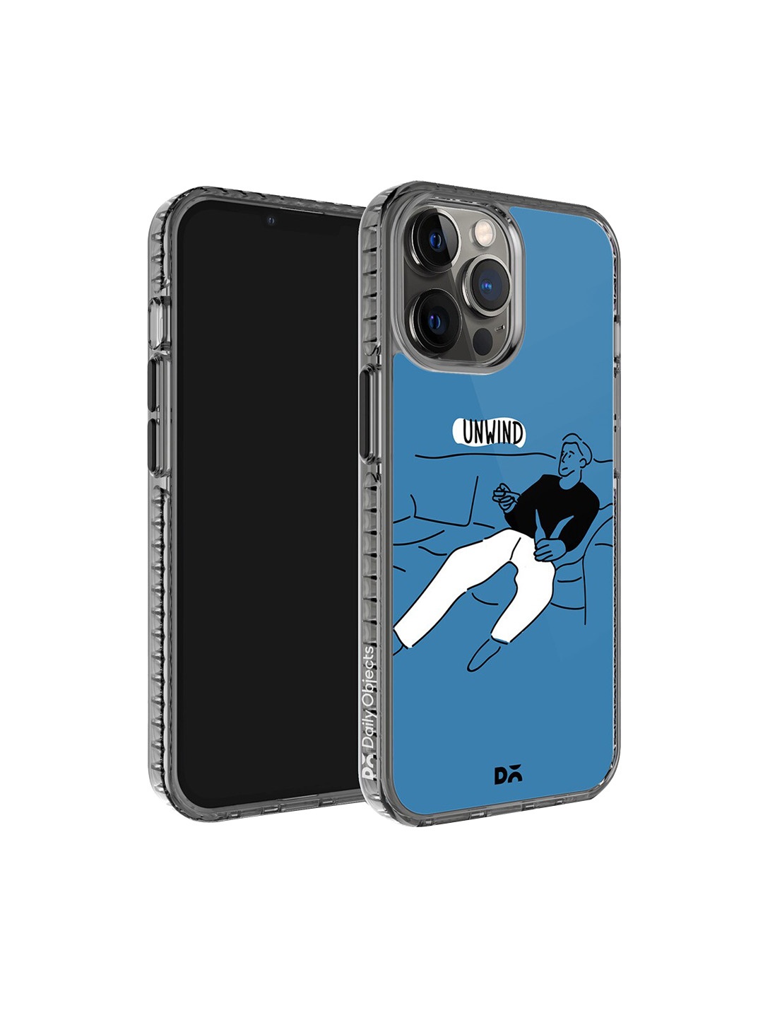 

DailyObjects Unwinder Stride iPhone 12 Pro Phone Case Cover, Blue