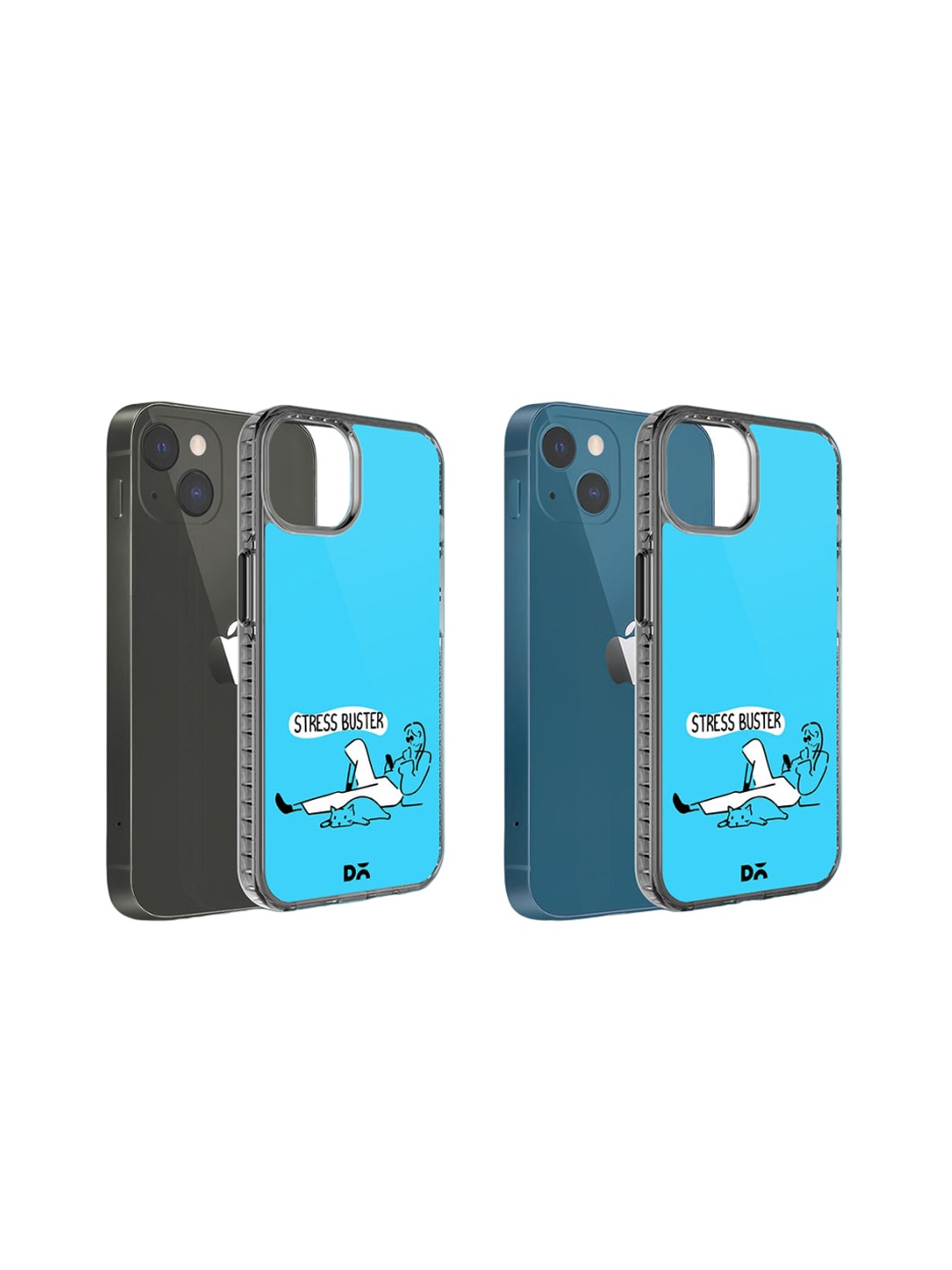 

DailyObjects Stress Buster Stride iphone 15 Pro Max Phone Case Cover, Blue