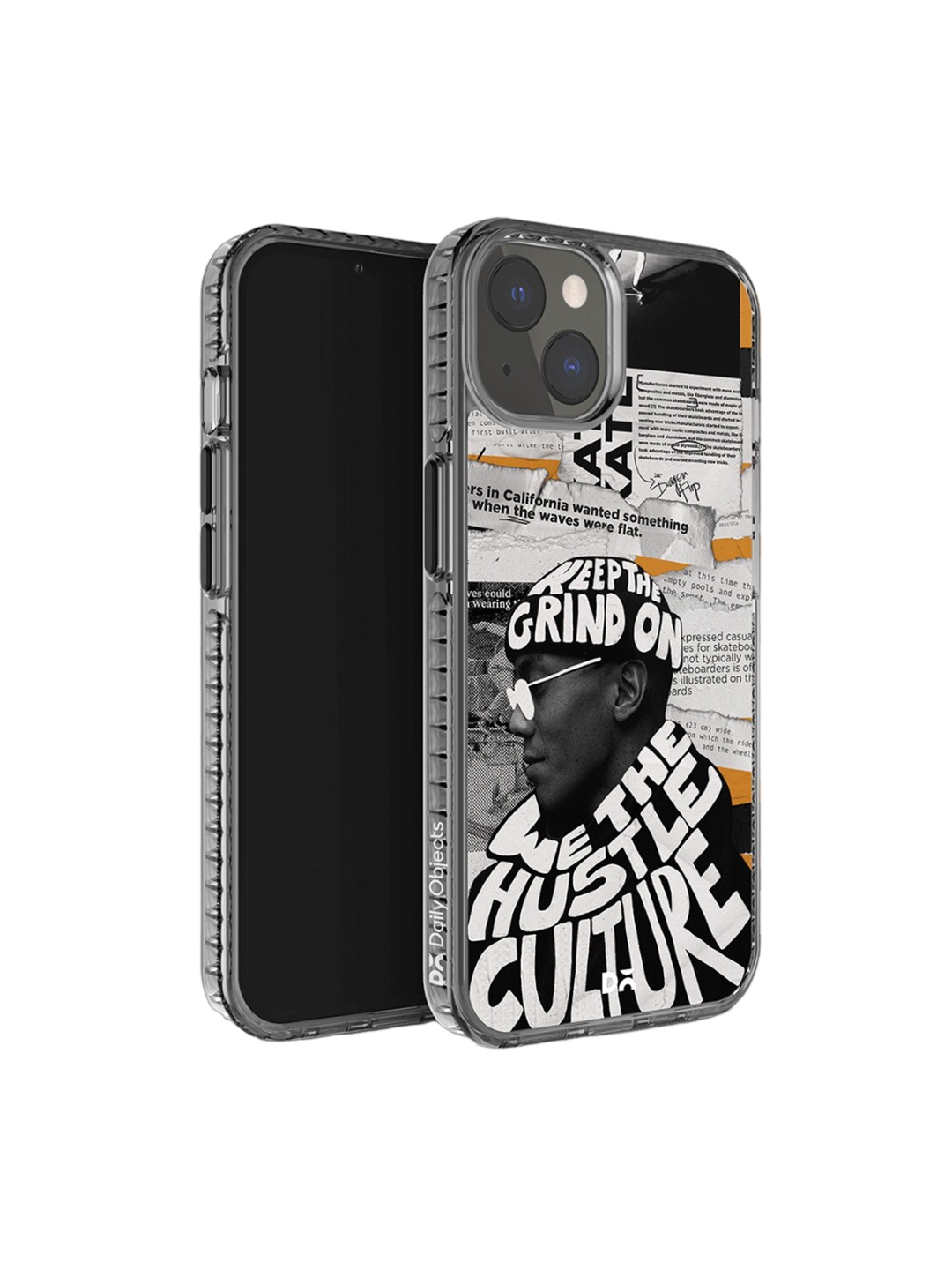 

DailyObjects iPhone 13 Mini Mobile Cover, Black