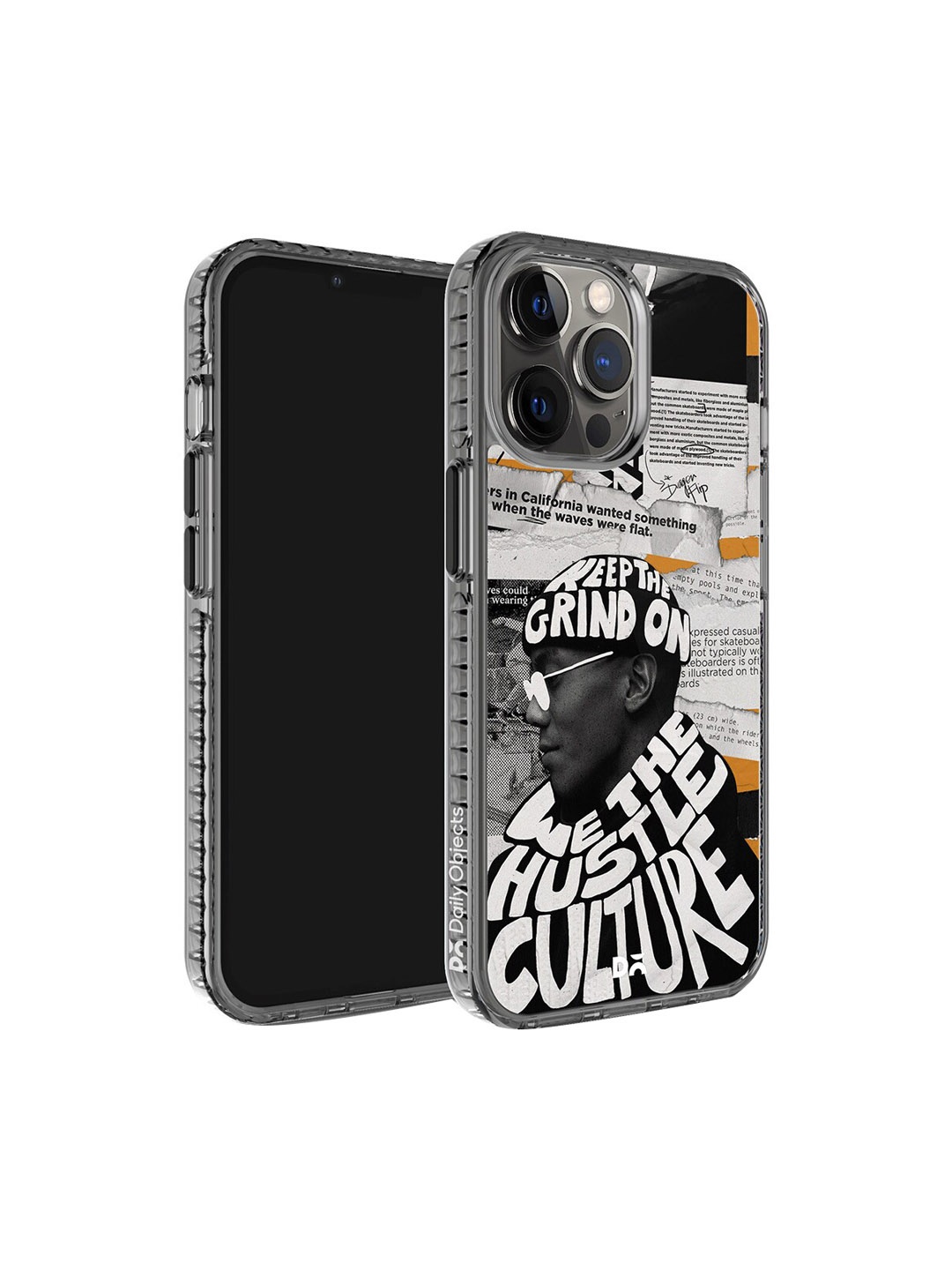 

DailyObjects Printed iPhone 12 Pro Mobile Cover, White