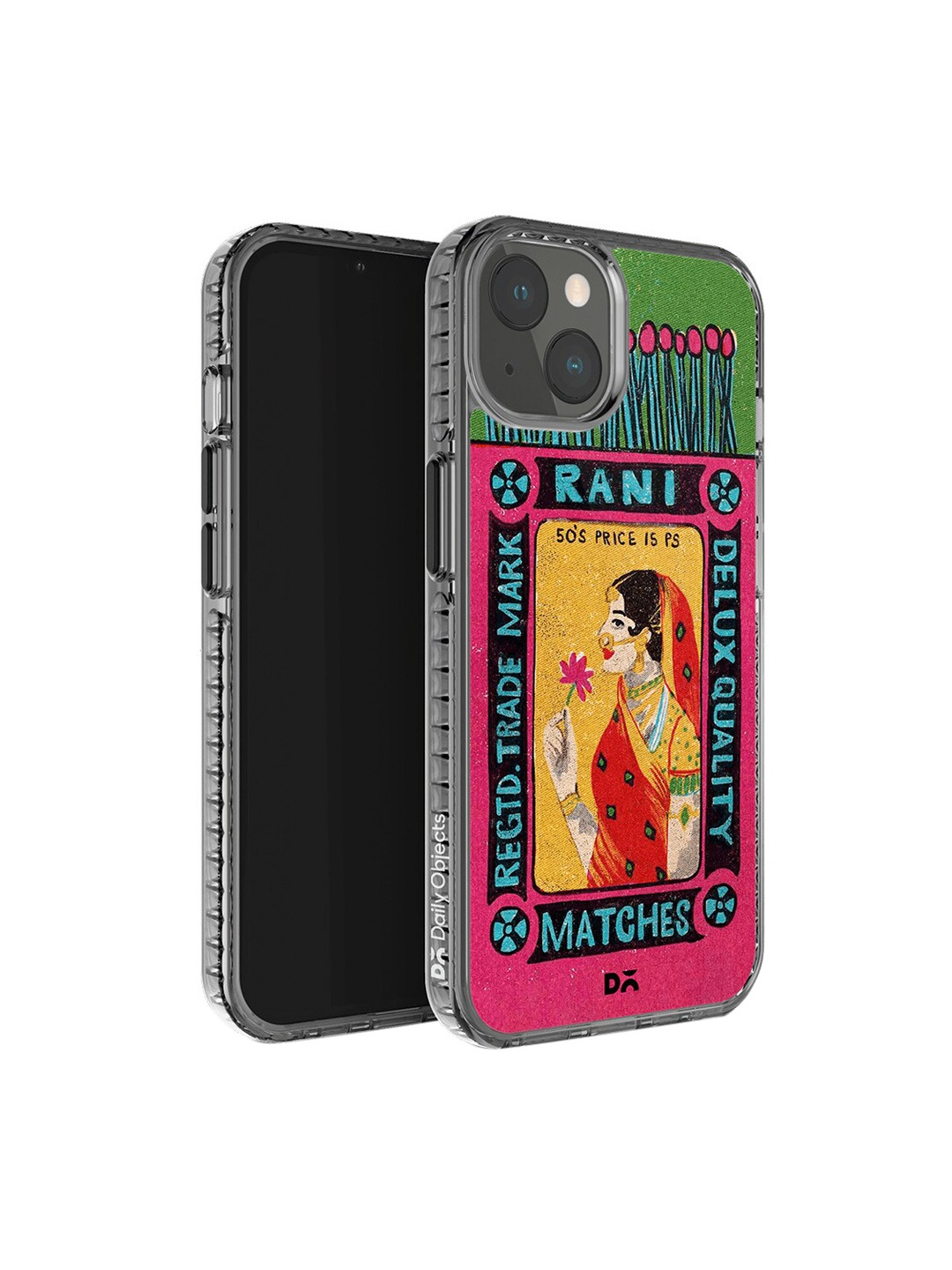 

DailyObjects Rani Matchbox Stride iPhone 14 Phone Case Cover, Red