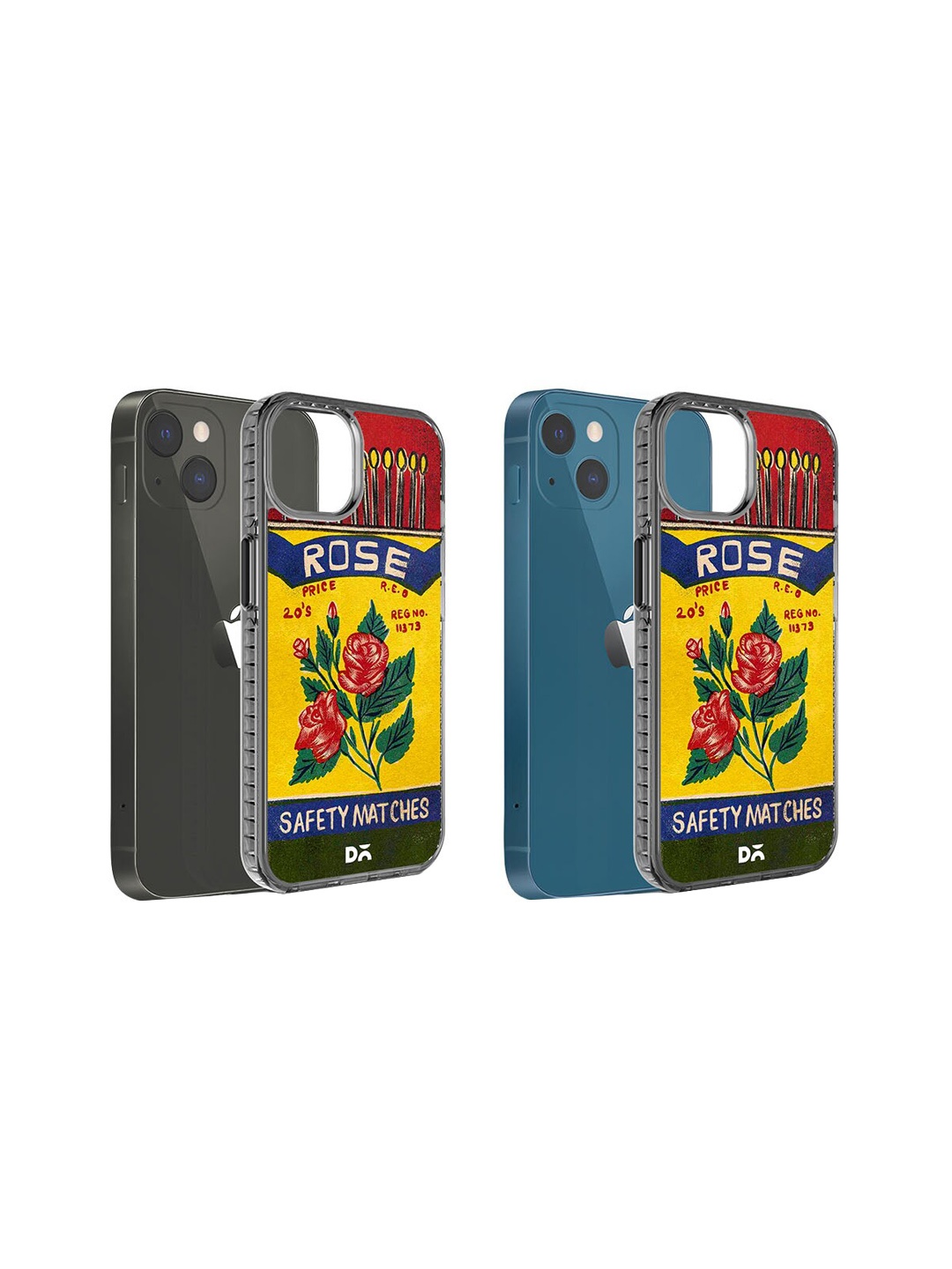 

DailyObjects Rose Matchbox Stride iPhone 15 Phone Case Cover, Yellow