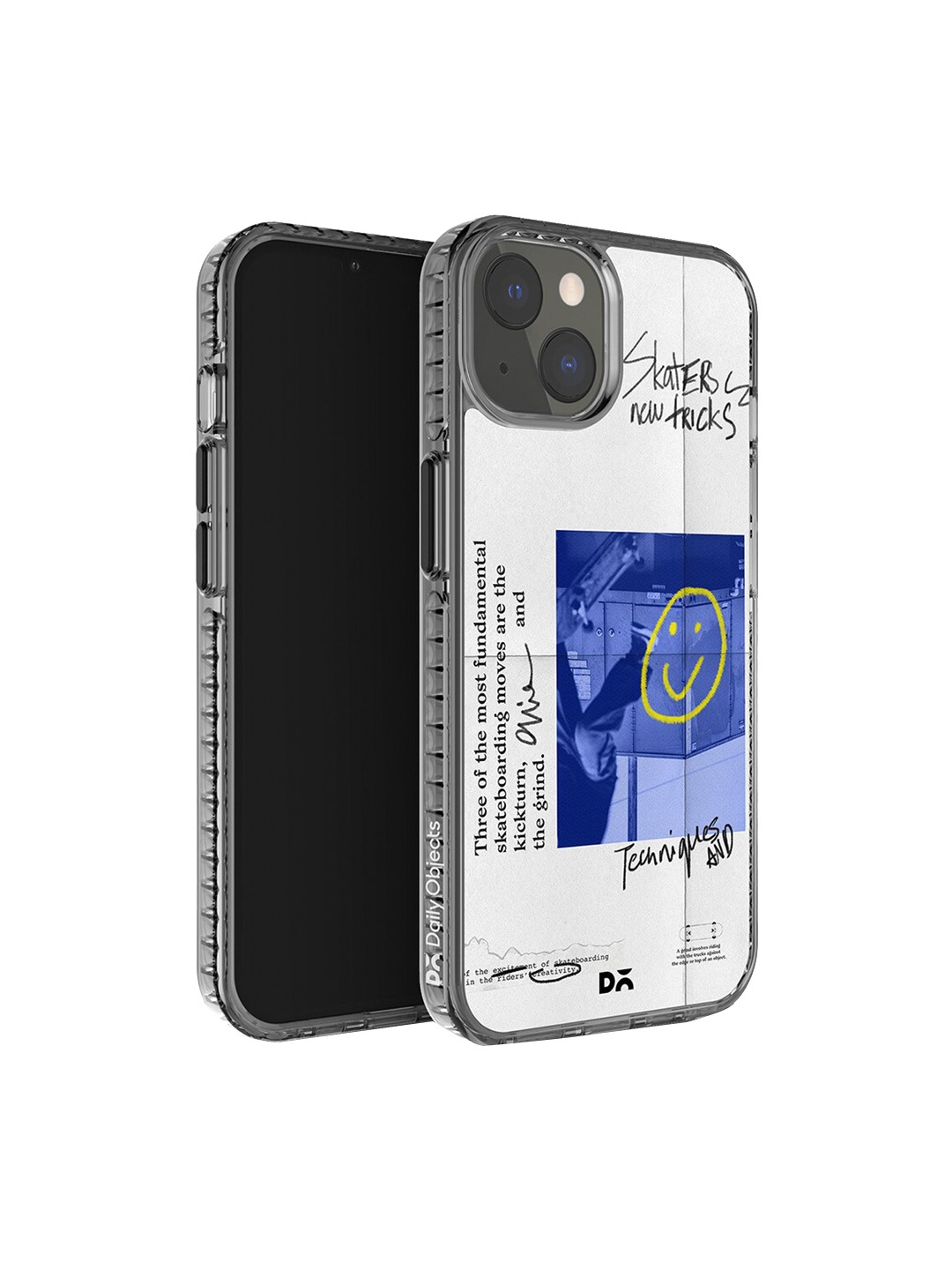 

DailyObjects Printed iPhone 13 Mini Back Case, White
