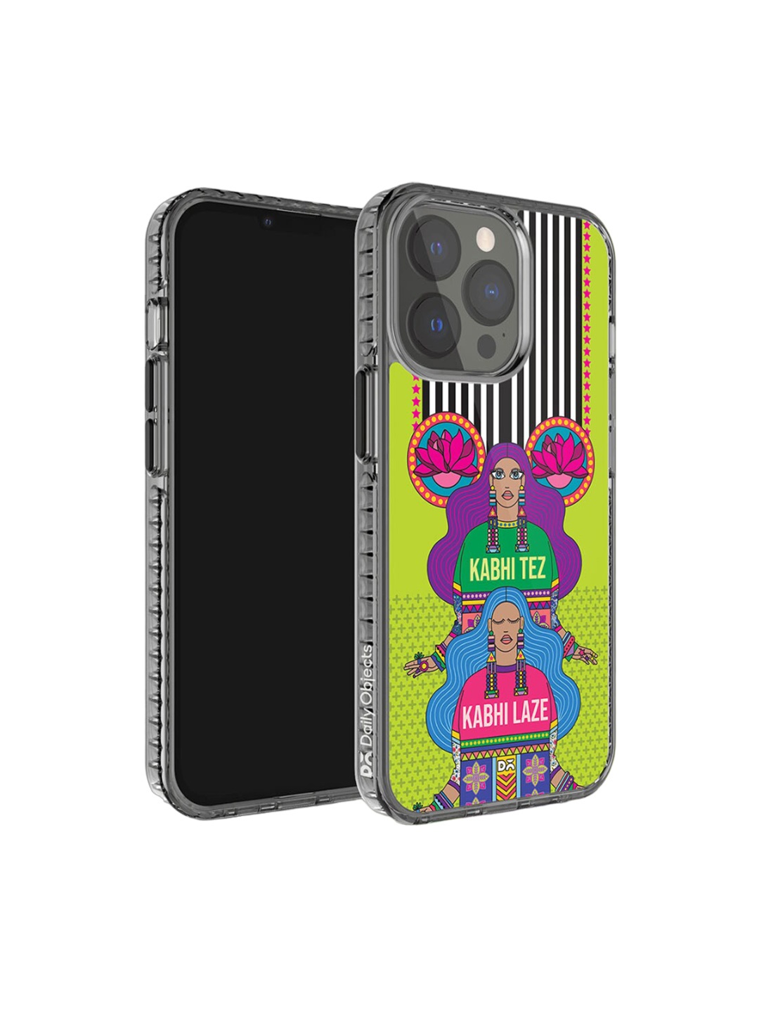 

DailyObjects Tezy Lazy Stride iPhone 13 Pro Phone Back Case, Green