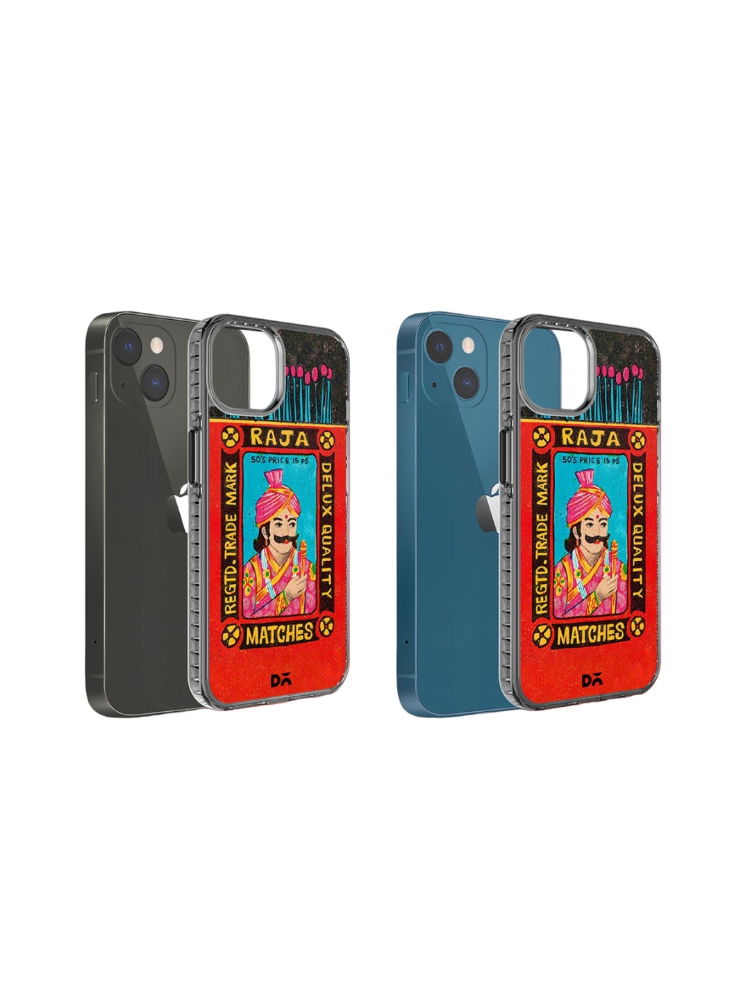 

DailyObjects Raja Matchbox iPhone 15 Plus Mobile Cover, Red